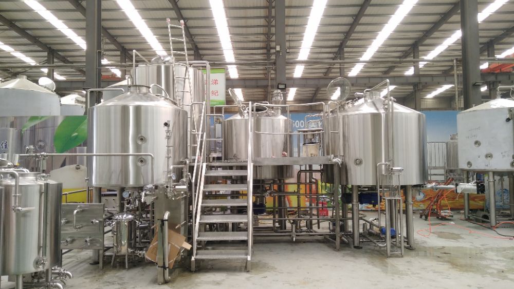 he working principle of control cabinet for the beer brewery system